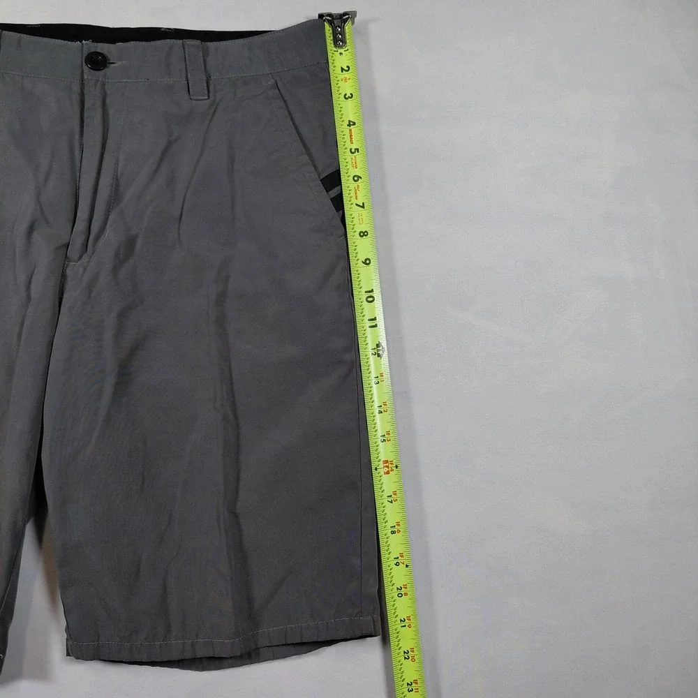 Travis Mathew Mens Grey Performance Golf Shorts 32W